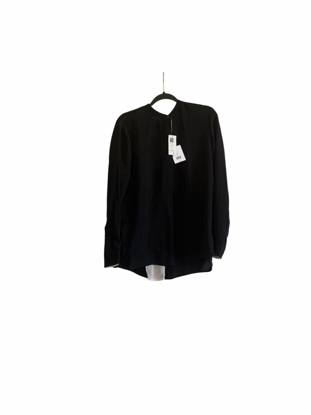 NWT Vince Long sleeve silk top Size S